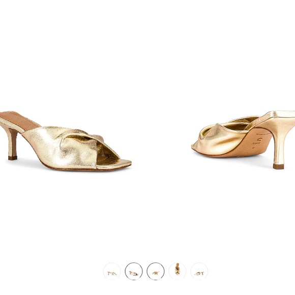 RAYE gold Dane Heel - Picture 3 of 7